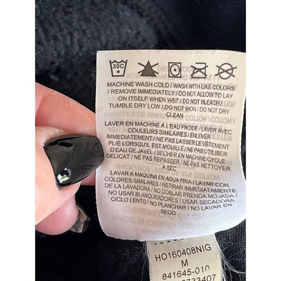 Nike Women's Sz M Black Sportswear Rally Crewneck Sweatshirt Style #841645-010 - Picture 7 of 10